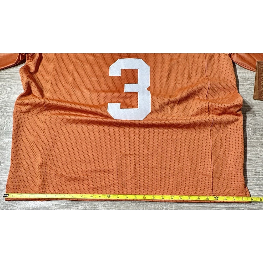 Quinn Ewers #3 Texas Longhorns Jersey Stitched Burnt Orange New with Tags Sz 2XL - Picture 10 of 13